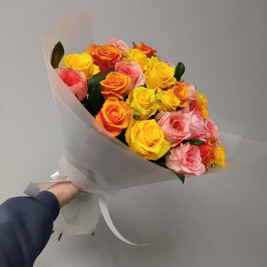 Микс из 25 роз