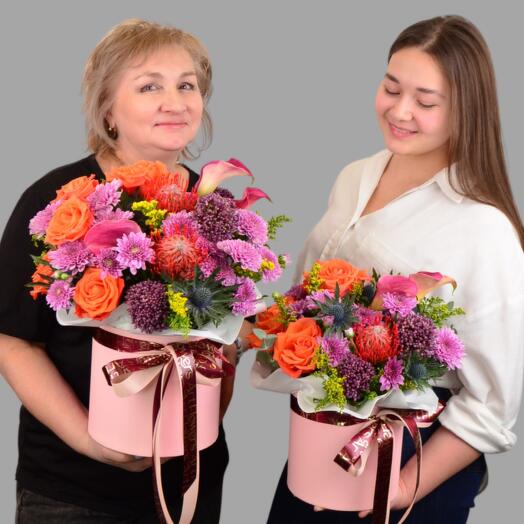 Сердечные узы (2 букета)