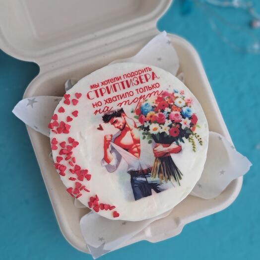 Бенто-торт Мы хотели подарить стриптизера