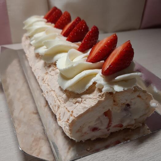 Меренговый рулет Павлова