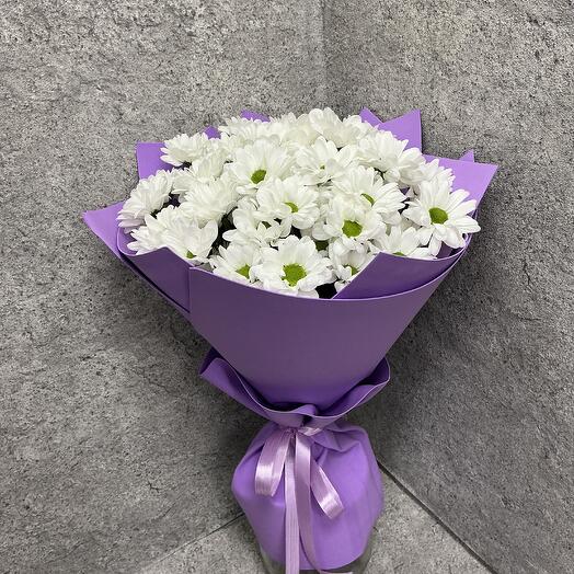 Monobucket made of bush chrysanthemum