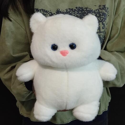 Мягкая игрушка😺 Кот белый