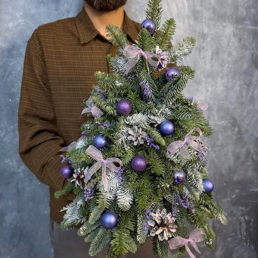 Ёлочка в фиолетовом