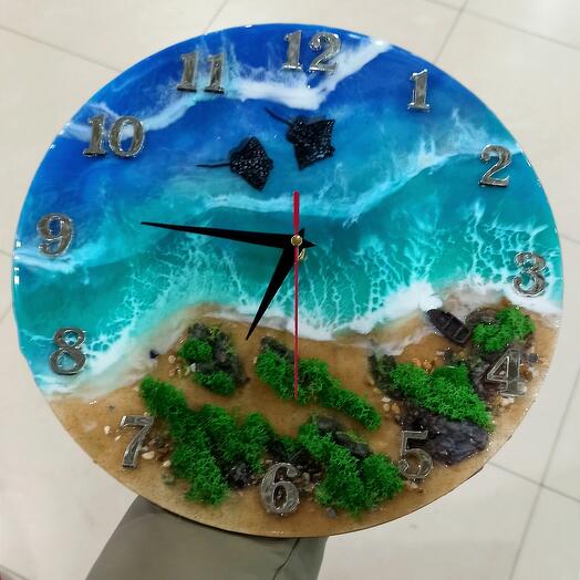 Часы "Синее море"