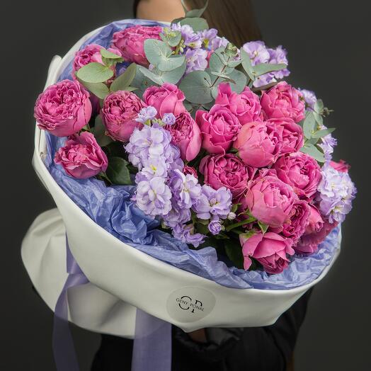 Авторский  букет "Charming lady"