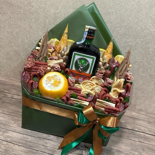 Jagermeister con snack
