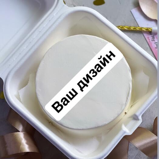 Бенто торт с вашим дизайном, бенто с фотопечатью, бенто с рисунком