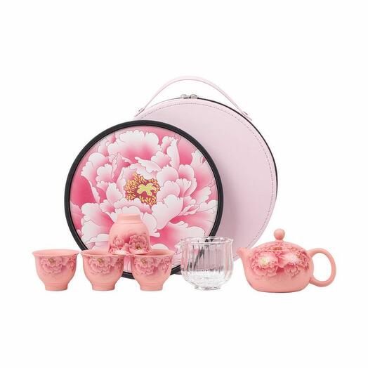 Сервиз для чая из фарфора Дэхуа - Премиум качество + 20 гр. Чая Габа Алишань (высокого качества)