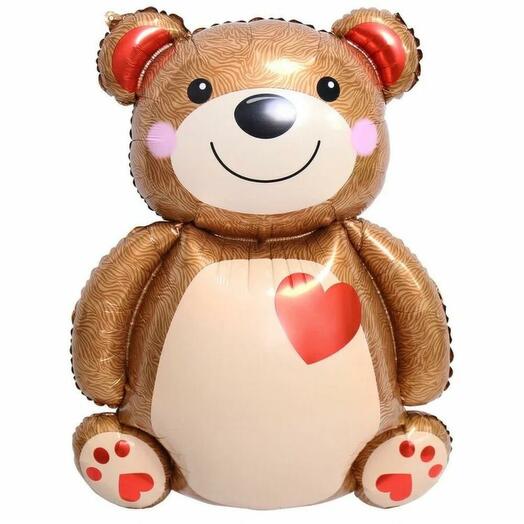 Літаючий куля Ведмедик з серцем