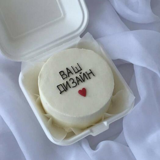 Pastel Bento con tu diseño
