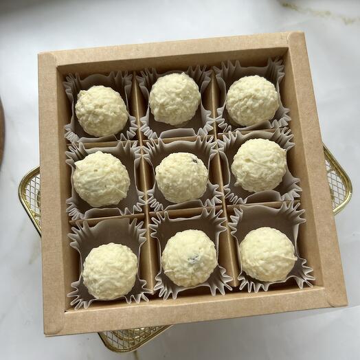 Caramelos Raffaello de chocolate belga