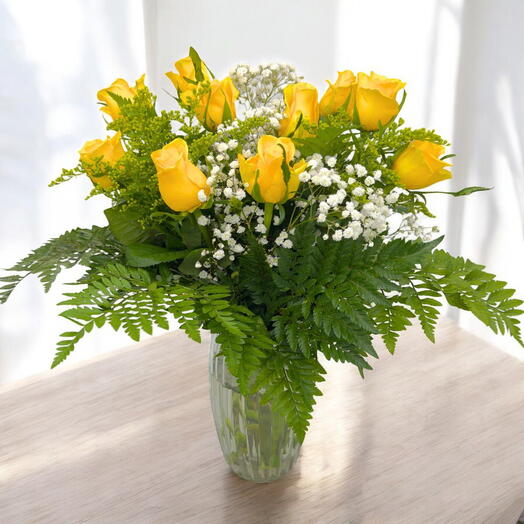 Yellow Rose Bouquet