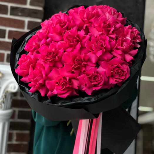 Букет малиновый и ароматный гигант 💞