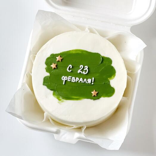 Бенто торт на 23 февраля