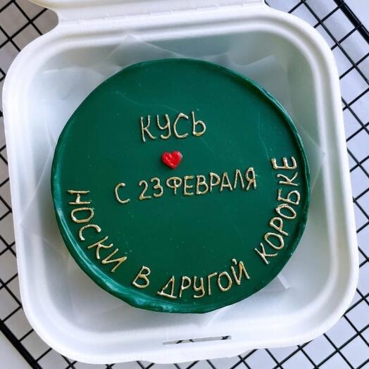 Бенто  торт С  23  февраля