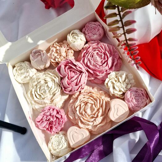 Зефирные цветы