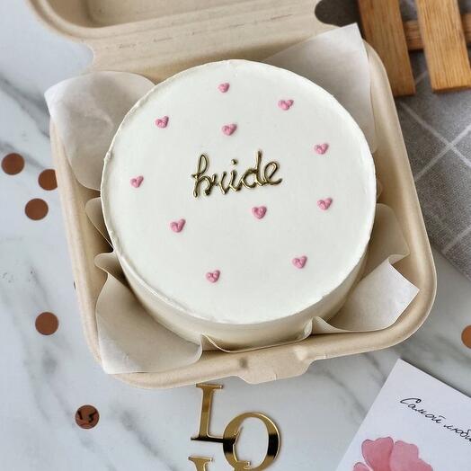 Бенто -торт Bride