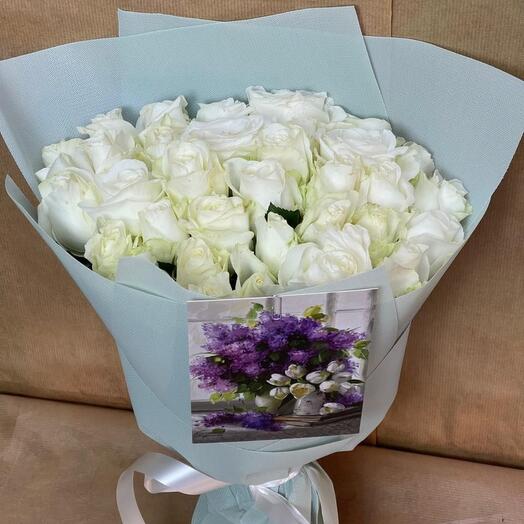 Rosas blancas (35 piezas)