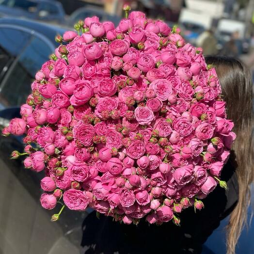 49 пионовидная роза