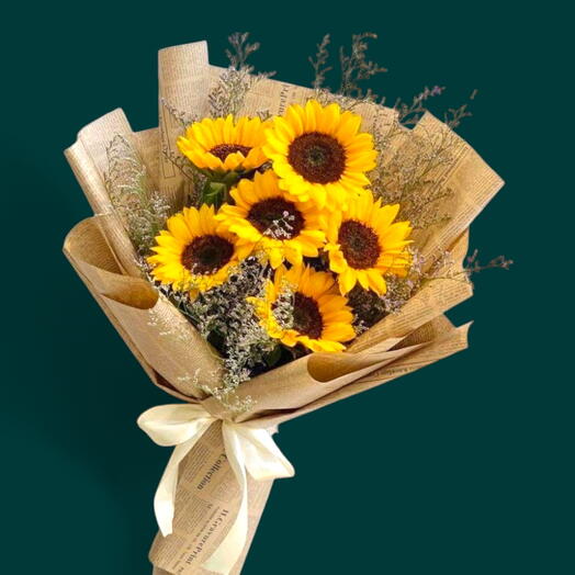 Rustic Sunflower Cheer