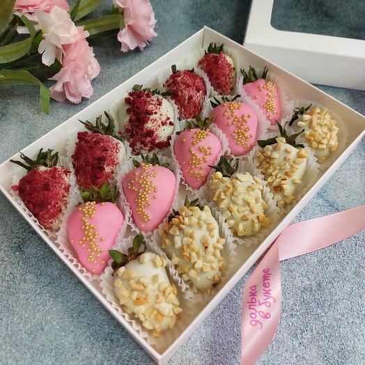 Клубника в шоколаде (12-15 ягод) ФВ3