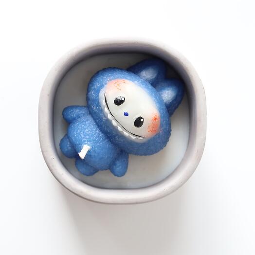 Свеча Monstrik Labu blue