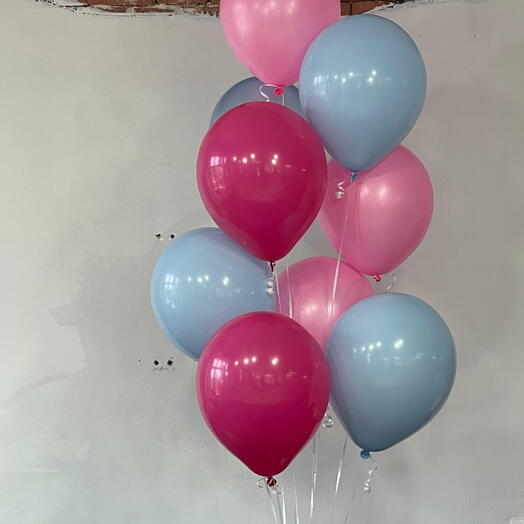 Связка из 9 шаров с обработкой 🎈