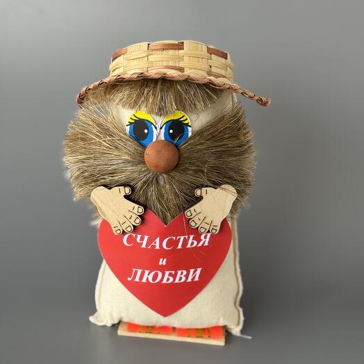 Домовой Васелёк в шляпке