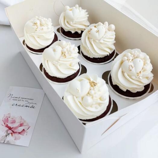 Капкейки 6 штук