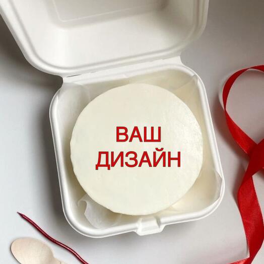 Бенто торт с вашим дизайном / надписью