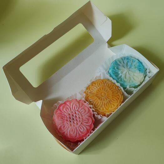 Мункейки MOONCAKE ассорти 3 шт
