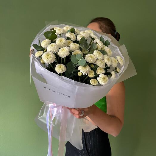 Пуговки белые