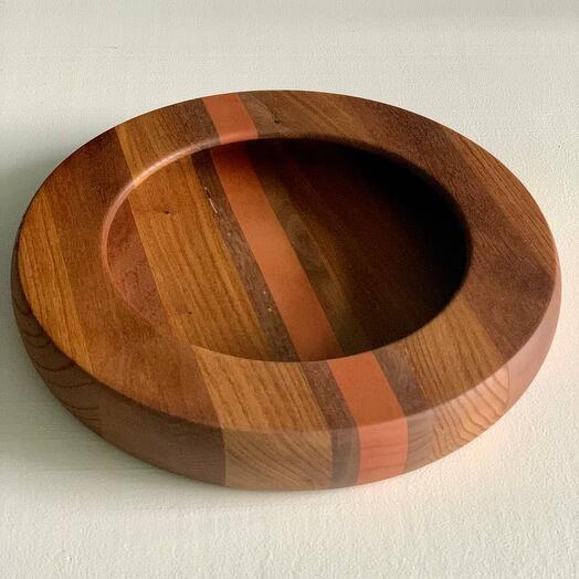 Тарелка-фруктовница. Ручная работа