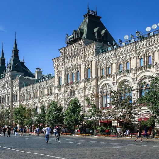 Электронный подарочный сертификат на экскурсию в ГУМ: грандиозное упоение Москвы