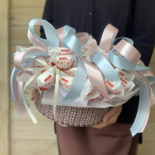 41 рафаэлло в корзинке