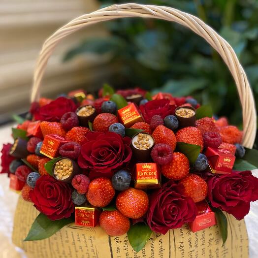 Клубничная корзина «Dolce»