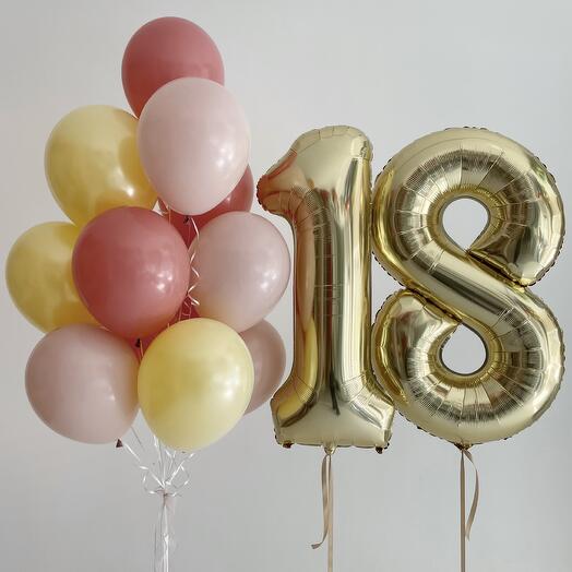 "Тёплый подарок" (набор из 14 шаров)