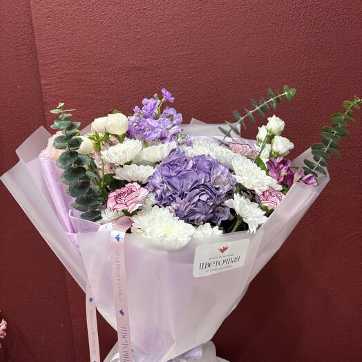 Пышный авторский букет