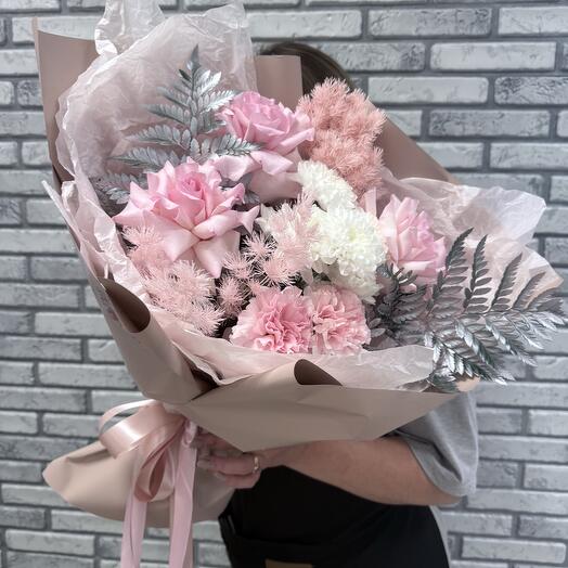 Букет авторский  розовый 💖