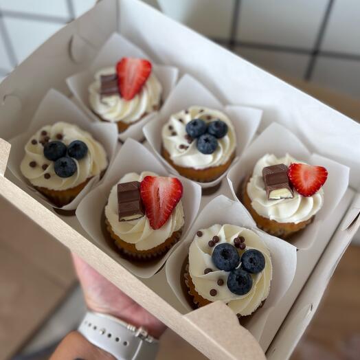 Babeczki z jagodami 6szt