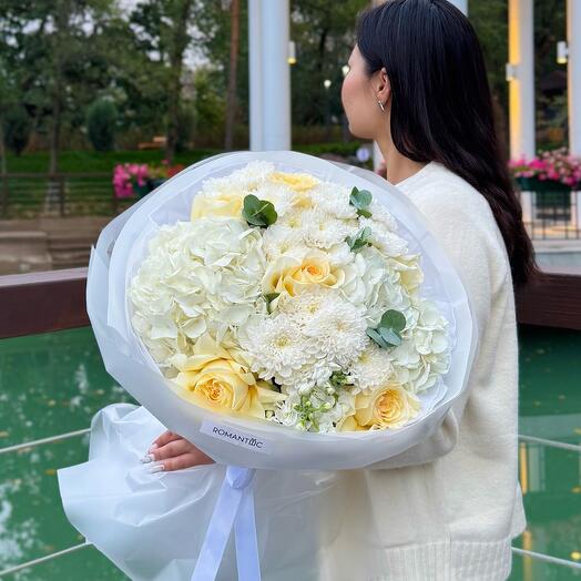 Белое облако - размер L