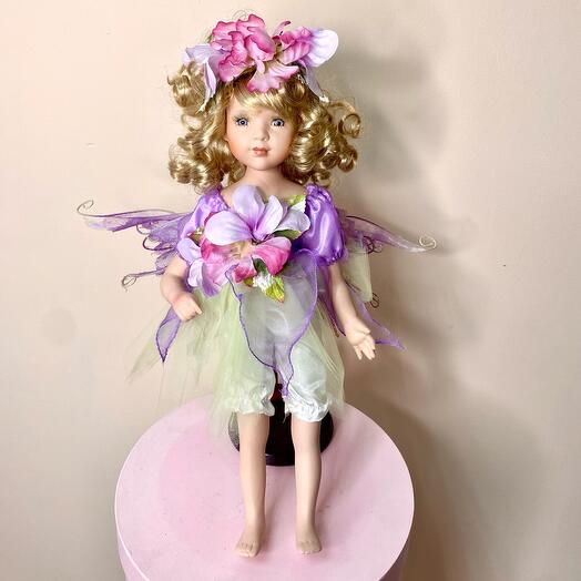 Кукла фарфоровая «Фея Сирени»