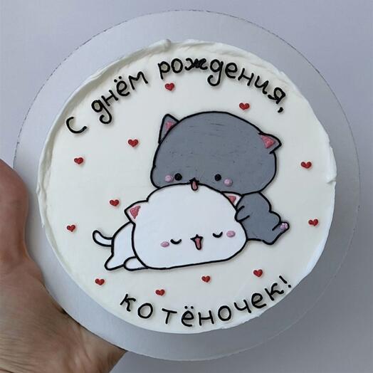 Бенто МАКСИ С днем рождения, котеночек💞