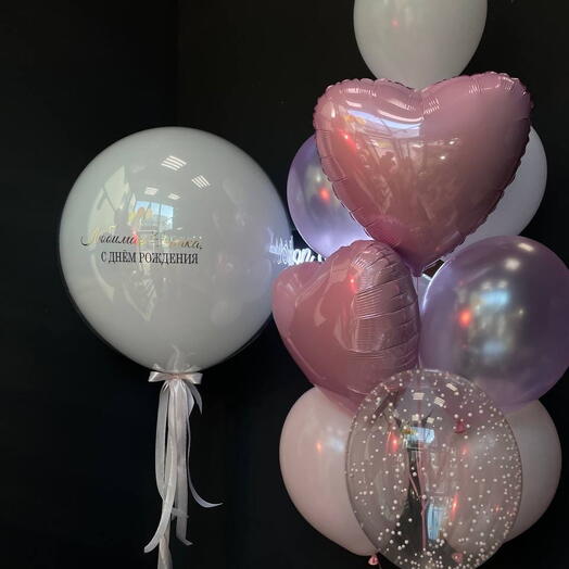 Воздушные шары для девушки