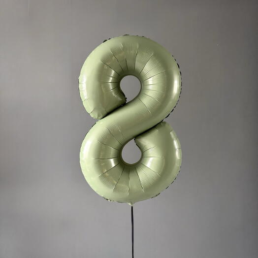 Цифра 8 олива
