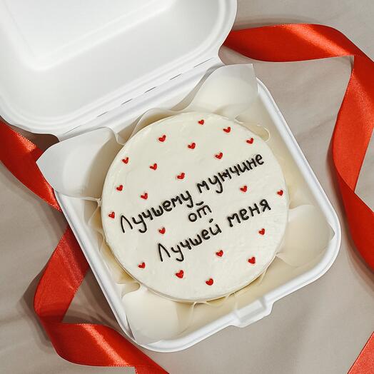 Бенто-торт на 14 февраля парню/мужу/любимому