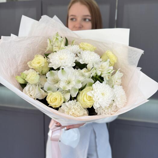 Нежный стойкий букет 💕  Розы 💕