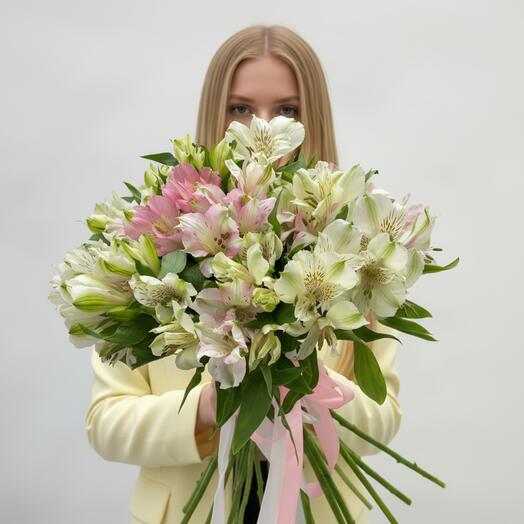 25 Альстромерия микс