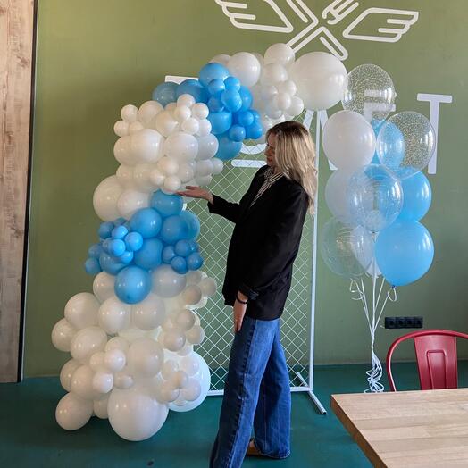 Фотозона из шаров (17)