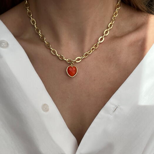 Колье Orange love